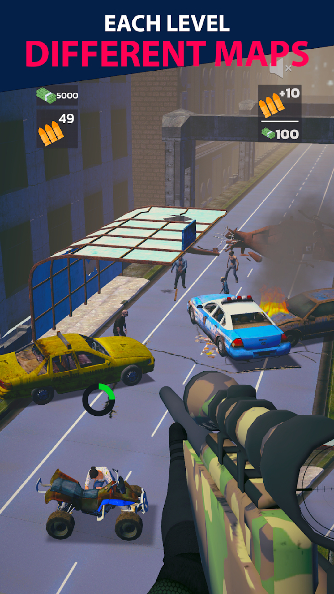 Screenshot 2 of Zombie Attack Sniper Survival 