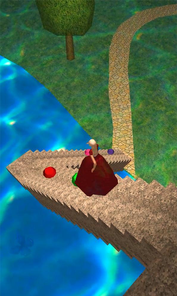 Screenshot of Princess.  Dragon Cave