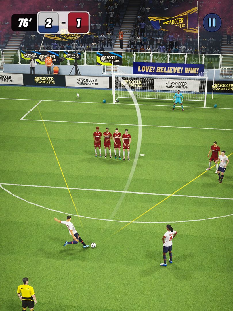 Soccer Superstar screenshot game