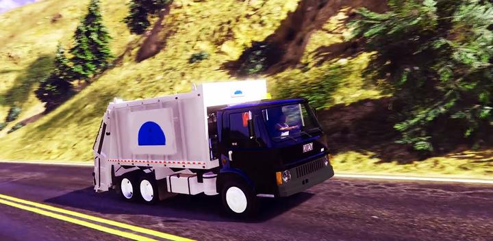 Banner of Garbage Dump Truck Simulator 3D:Trash Truck Driver 