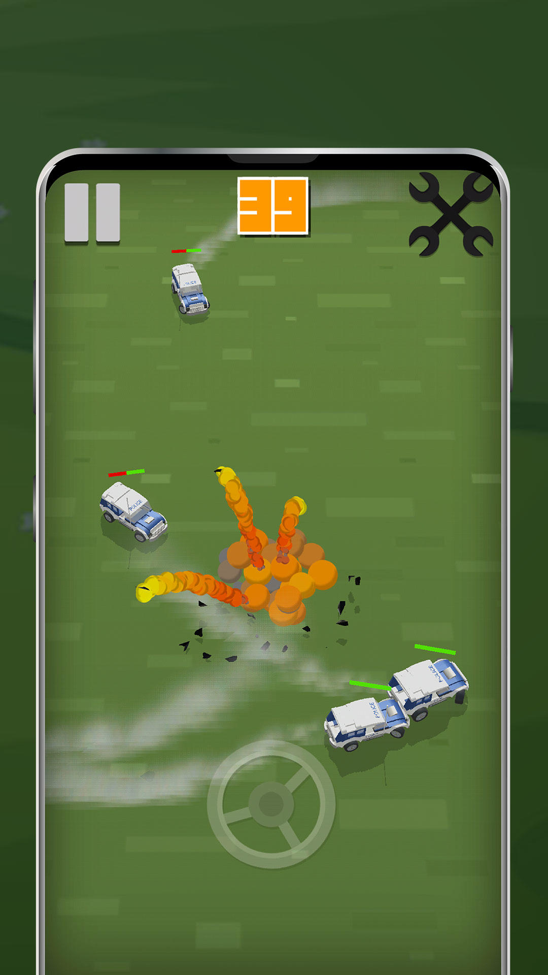 Car Chase Game 게임 스크린 샷