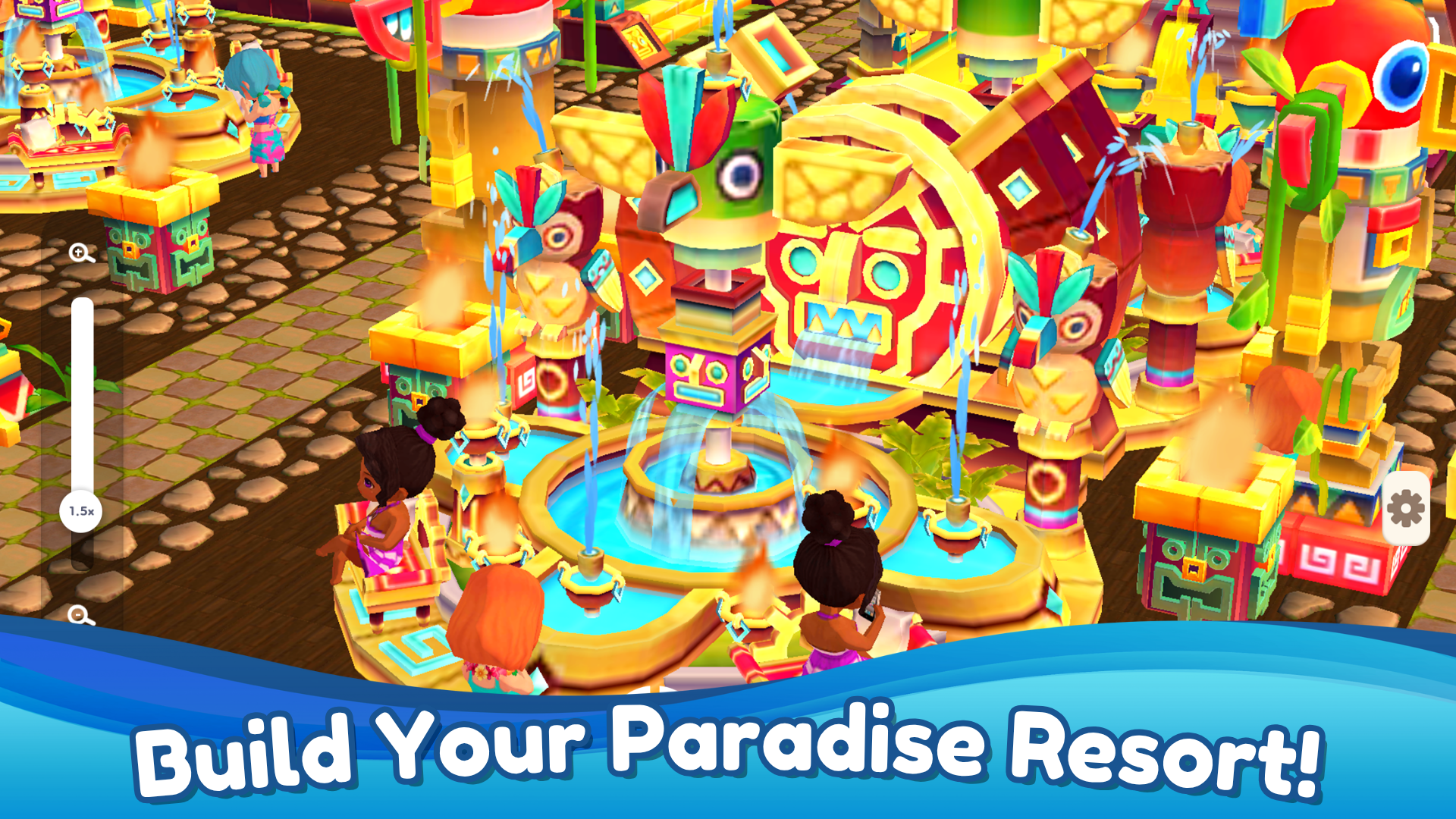 My Little Paradise: Resort Sim Game Screenshot
