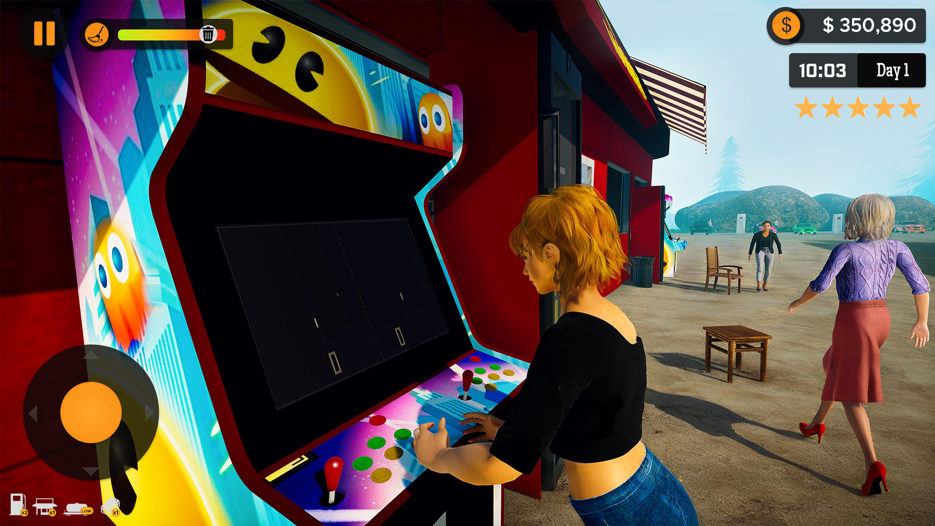 Gas Station Business Simulator Game Screenshot