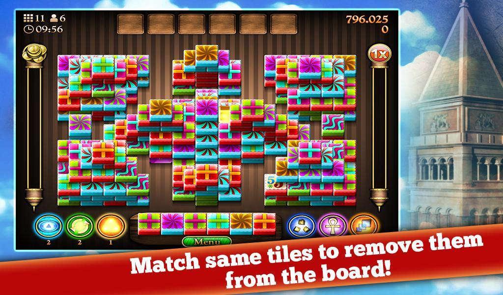 Mahjong Solitaire Mystery Game Game Screenshot