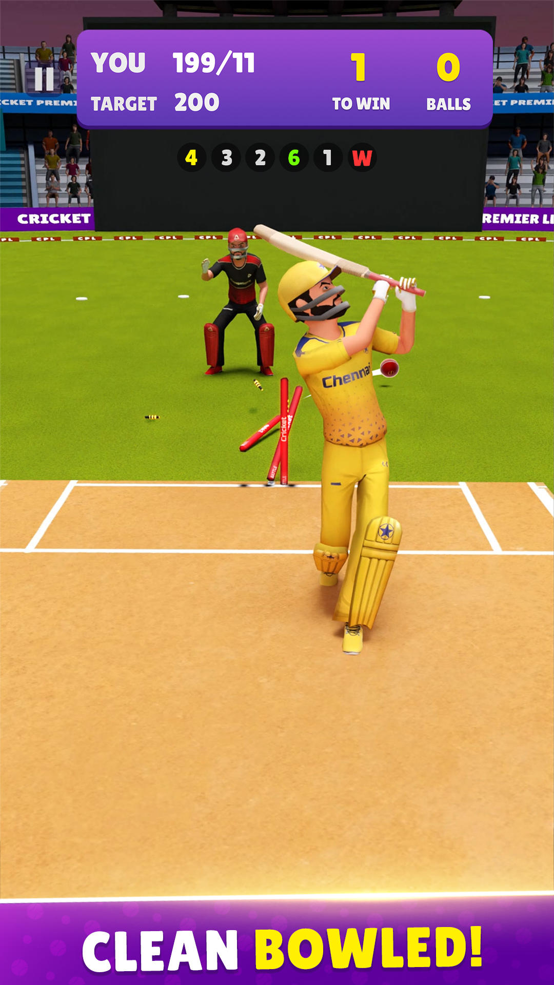 Screenshot of Cricket Premier League