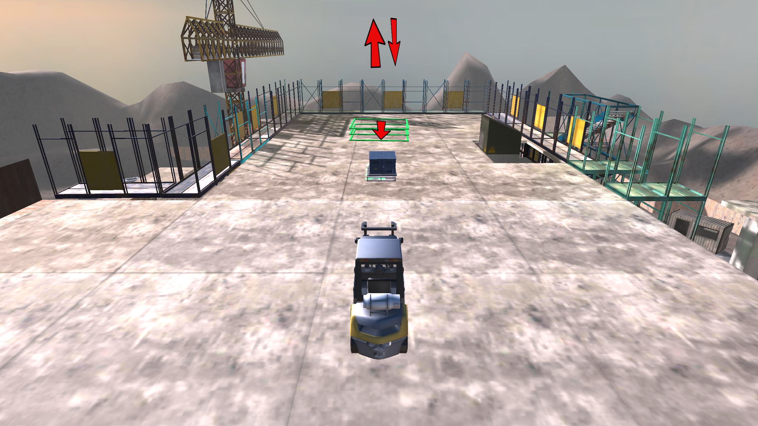Forklift Driver Simulator Game Game Screenshot