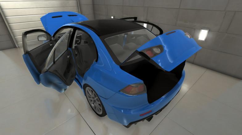 Screenshot of EVO Driving Traffic Simulator