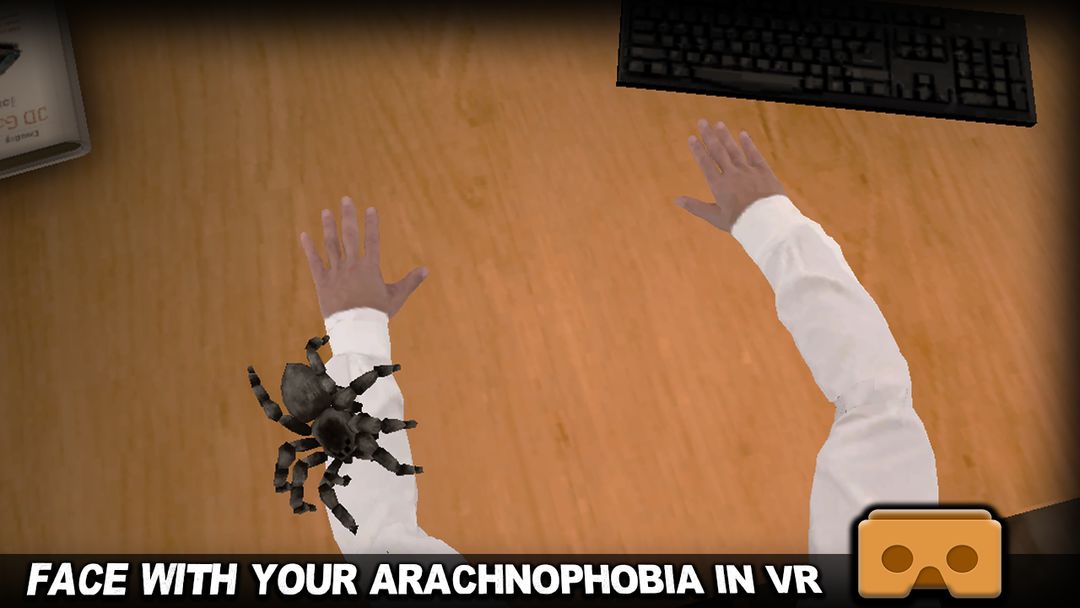 VR - Spider Phobia Horror 게임 스크린 샷