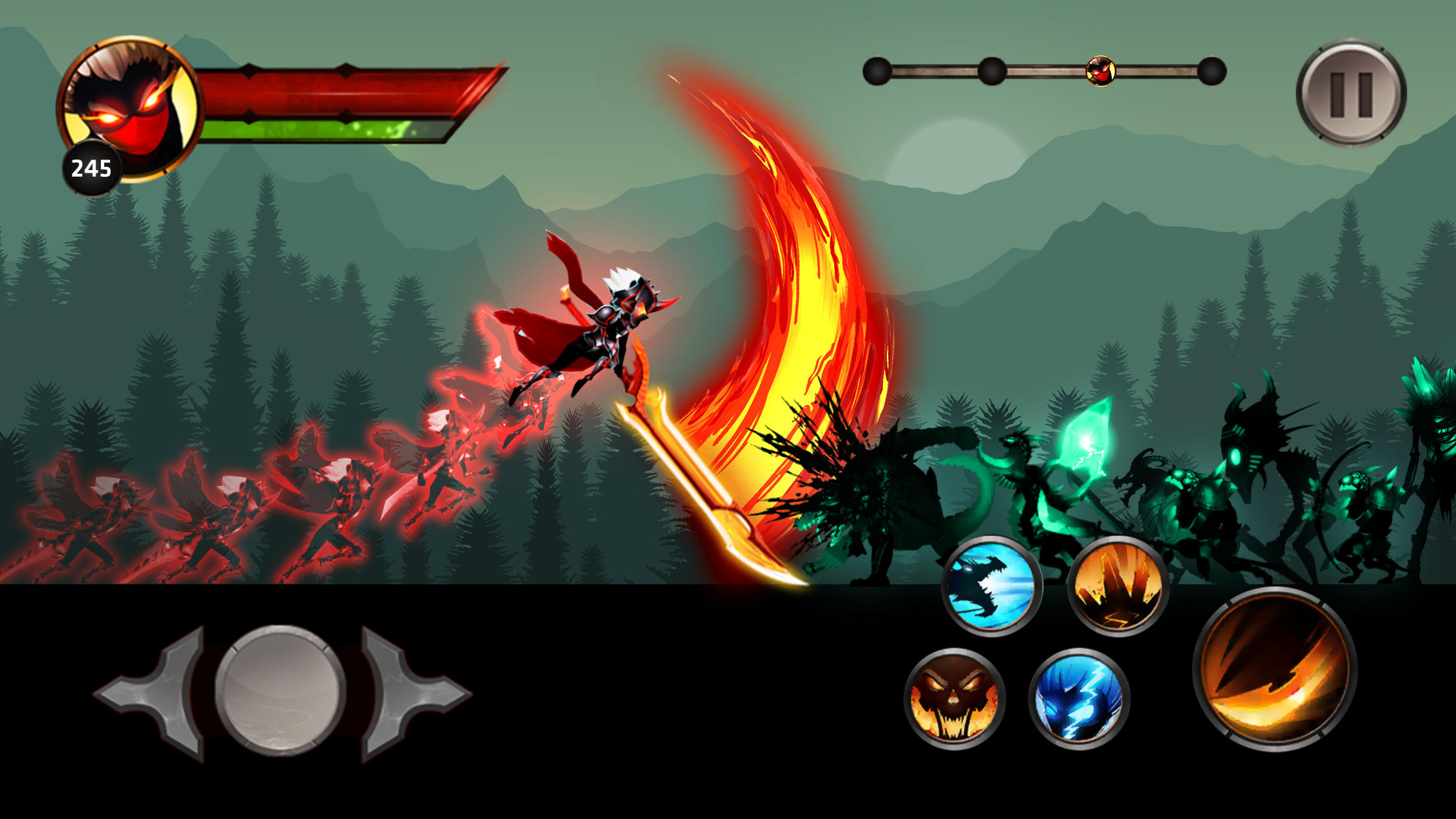 Stickman Legends Offline Games Game Screenshot