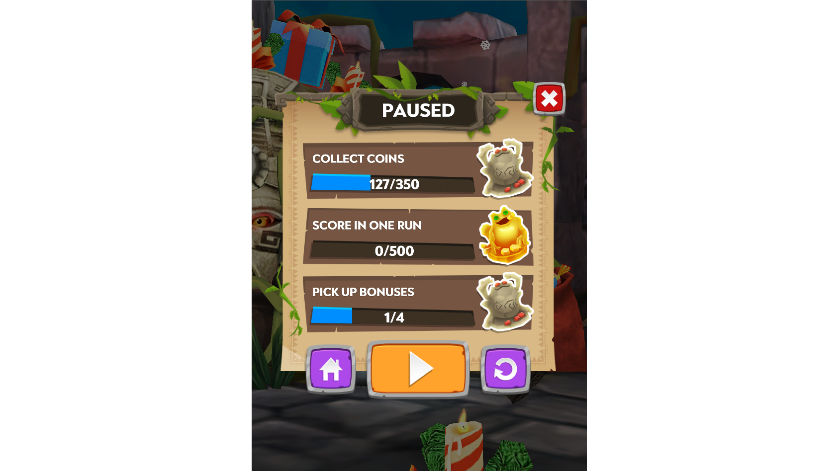 Screenshot of temple runner