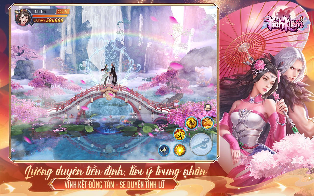 Tình Kiếm 3D-Tam Niên Vạn Phúc Game Screenshot