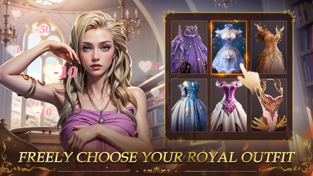 King's Throne: Royal Delights screenshot game