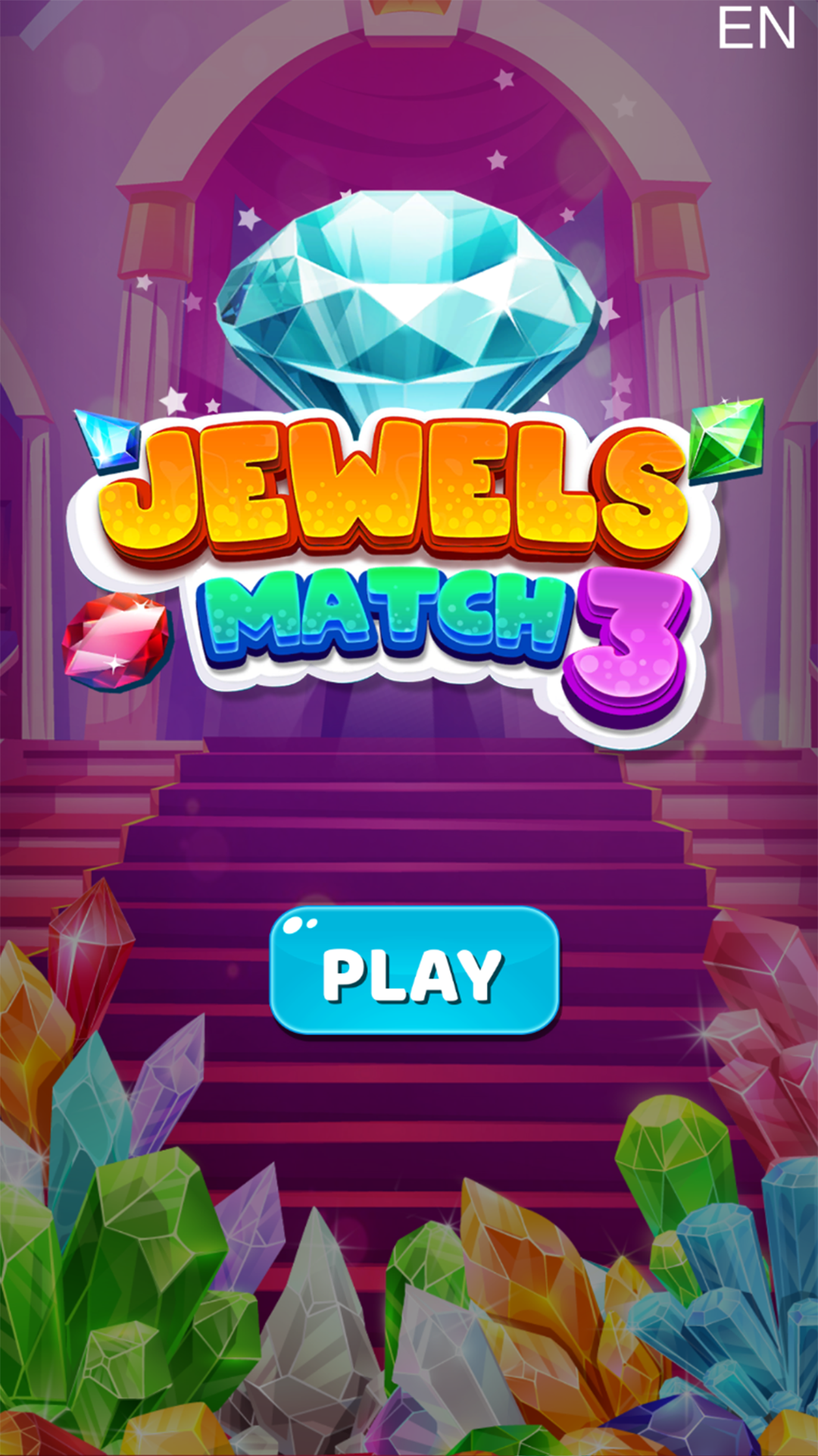 Jewels Match 3 Game Screenshot
