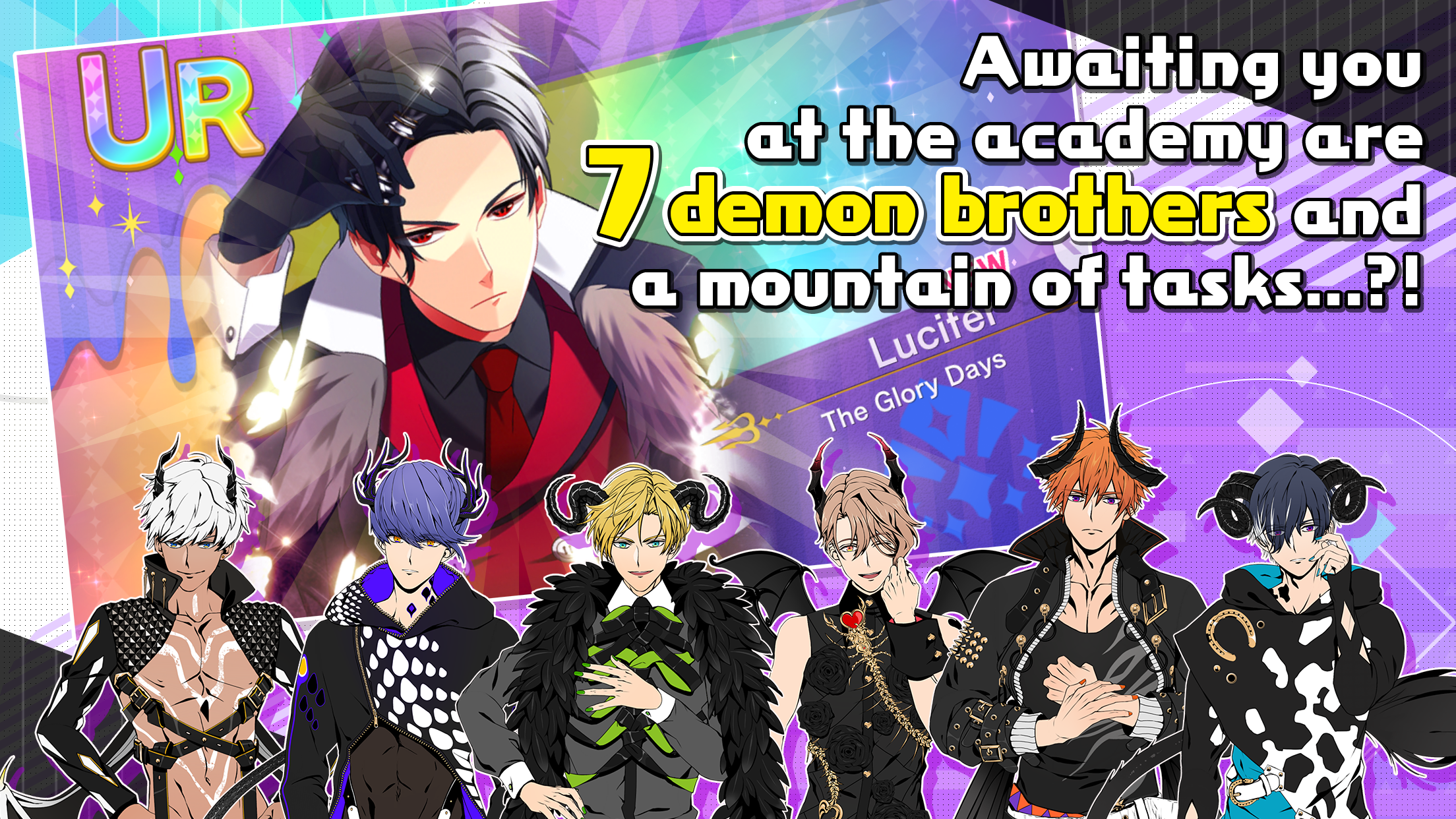 Cuplikan Layar Game Obey Me! Anime Otome Sim Game