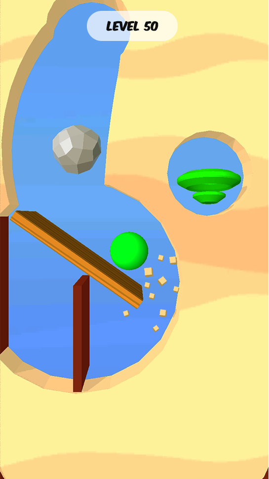 Dig The Sand - Ball Games 2023 ภาพหน้าจอเกม