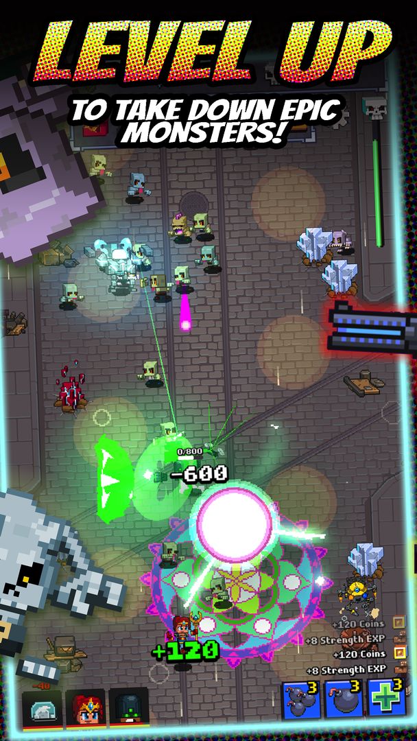 Idle Zombie Superhero screenshot game