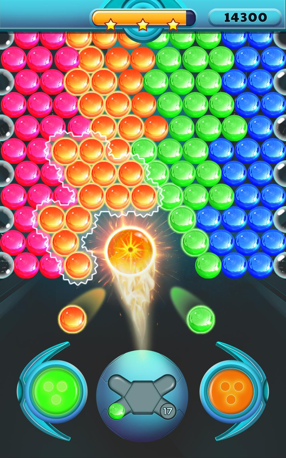 Bubble Ship Game Screenshot