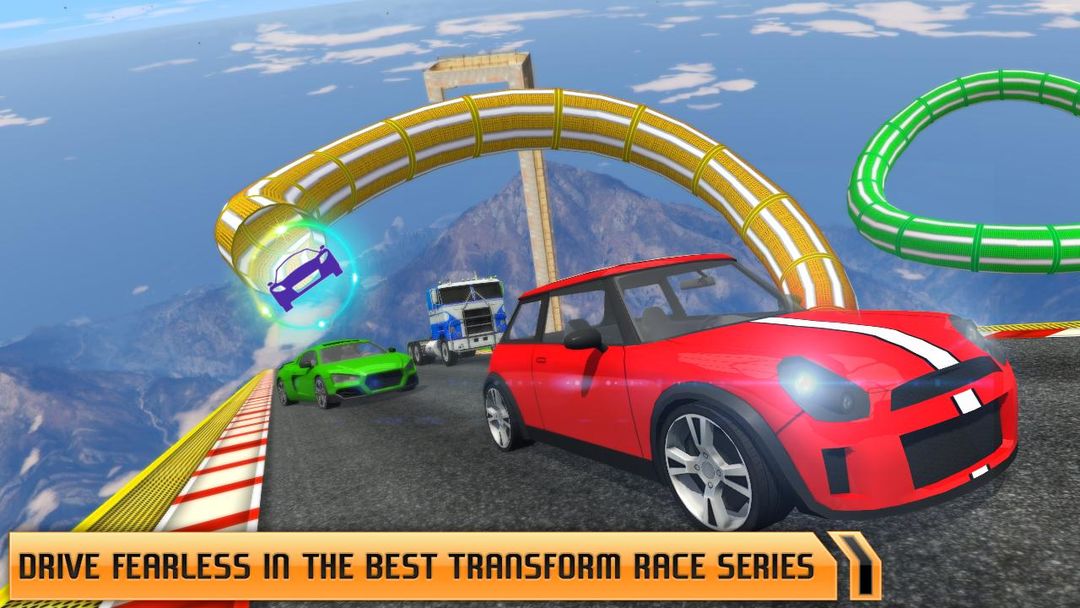 Transformers Car Ramp Drive 3D 게임 스크린 샷