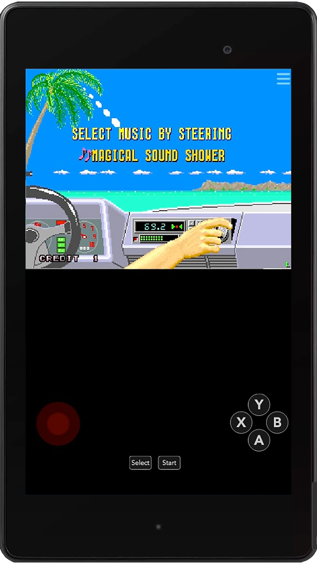 OutRun Game Screenshot