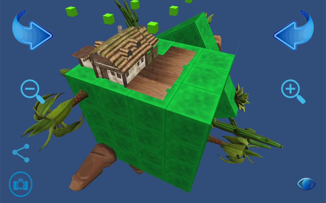 Screenshot of Rubik's Cube. Architect
