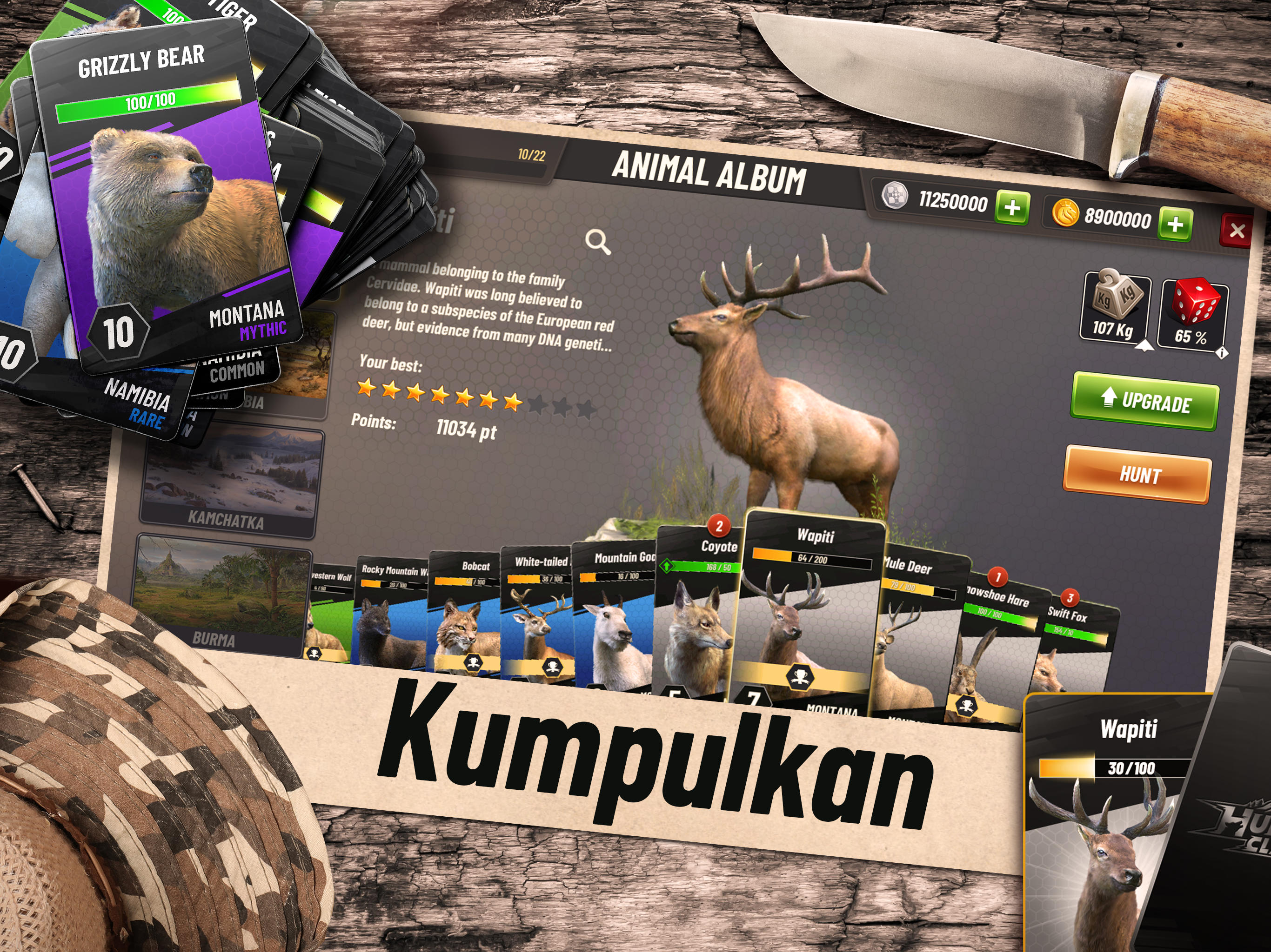 Cuplikan Layar Game Hunting Clash: Permainan Berburu Hewan 3D