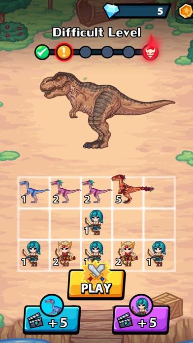Dino Merge Master: Fight & Run Game Screenshot