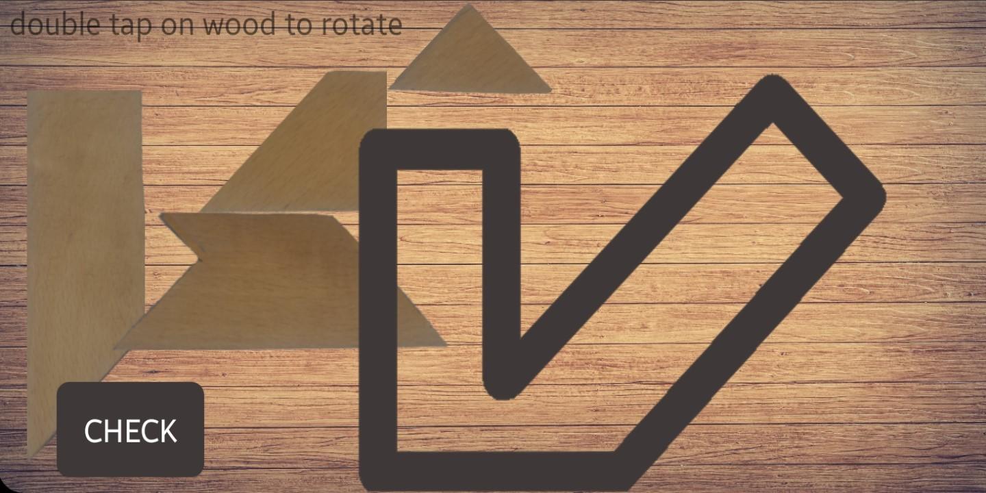 T wood puzzel ภาพหน้าจอเกม