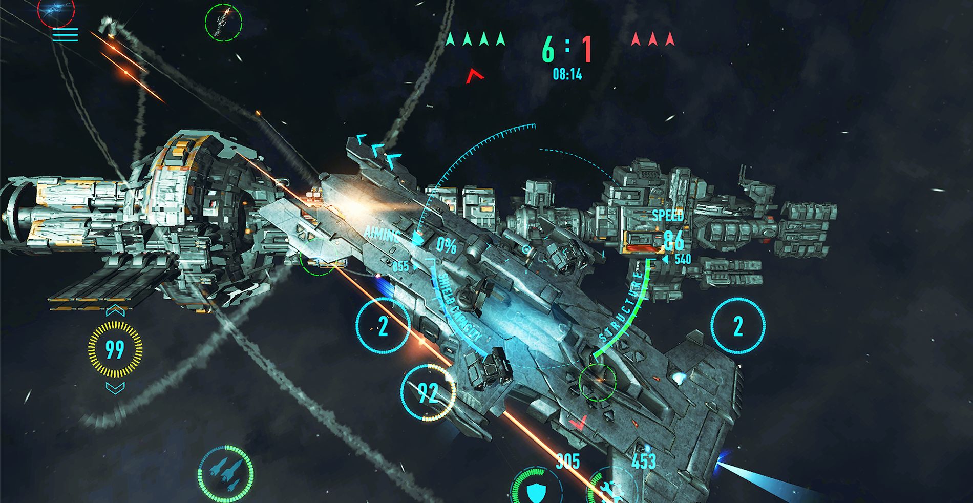 Screenshot of Star Combat Online