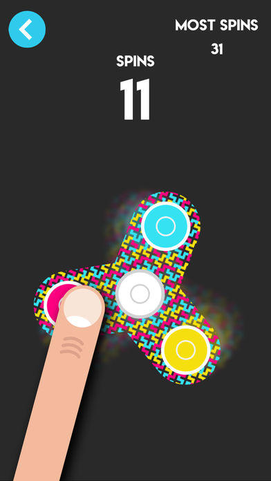 Fidget Spinner Games Game Screenshot