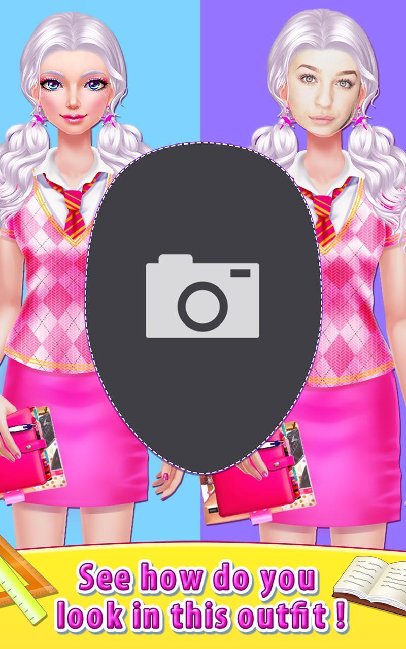 High School Girl - Dress Me Up 게임 스크린샷