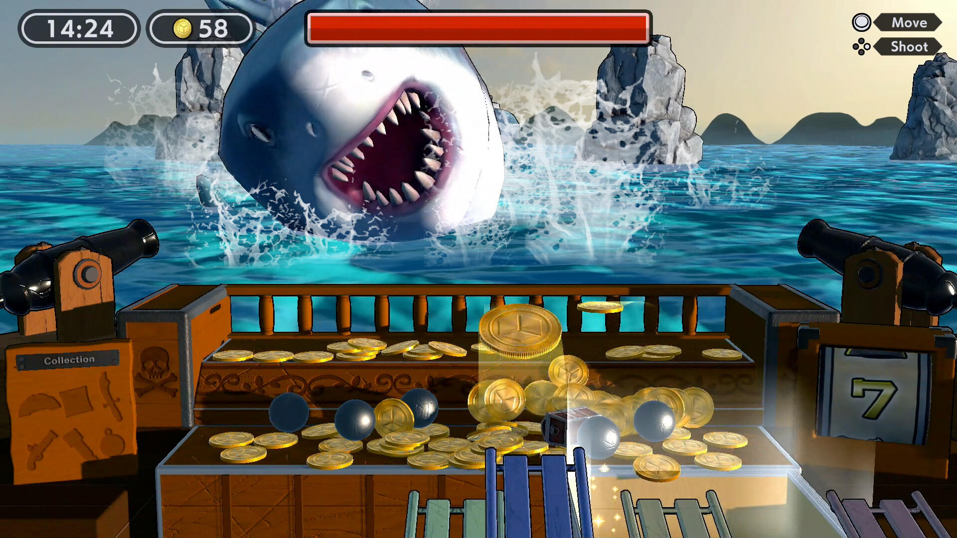 Blackbeard's Treasure Game Screenshot