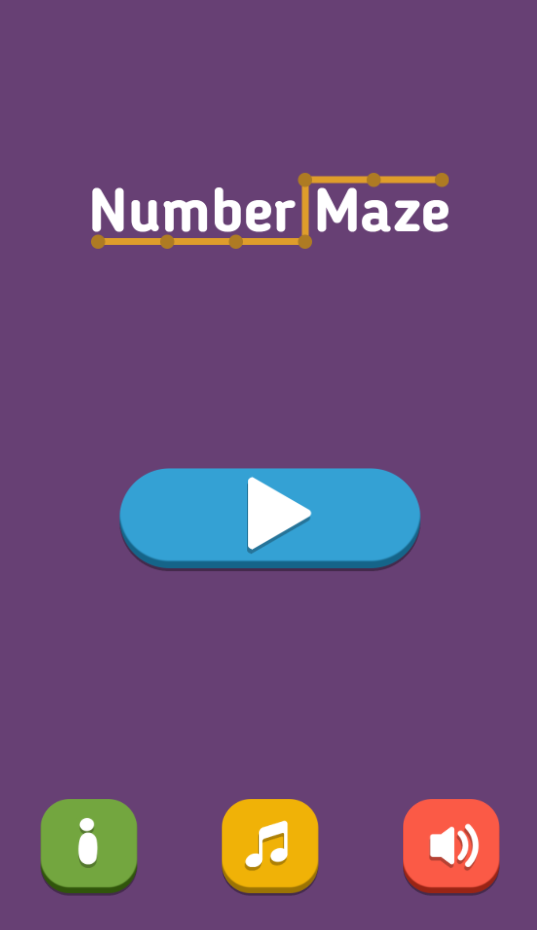 Number Maze Game Screenshot