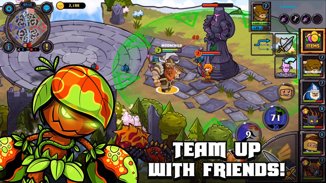 Mini Legends screenshot game