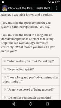 Choice of the Pirate Game Screenshot