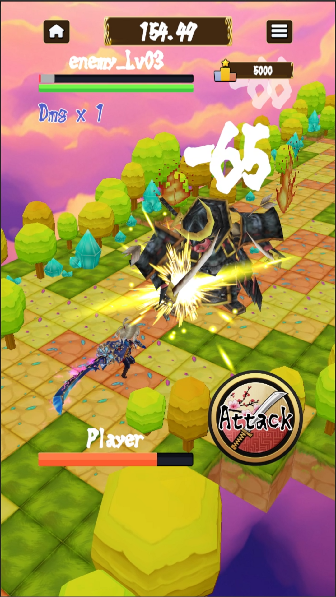 SAMURAI ELEMENTS-JAPAN Action Game Screenshot