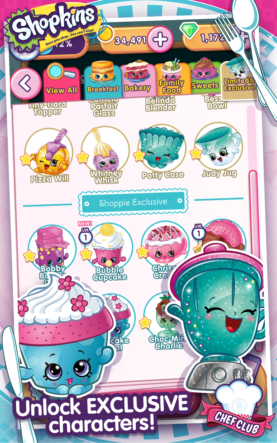 Shopkins: Chef Club Game Screenshot