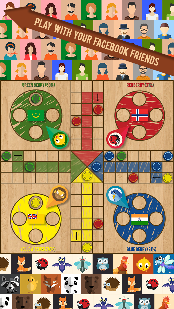 Cuplikan Layar Game Ludo Classic