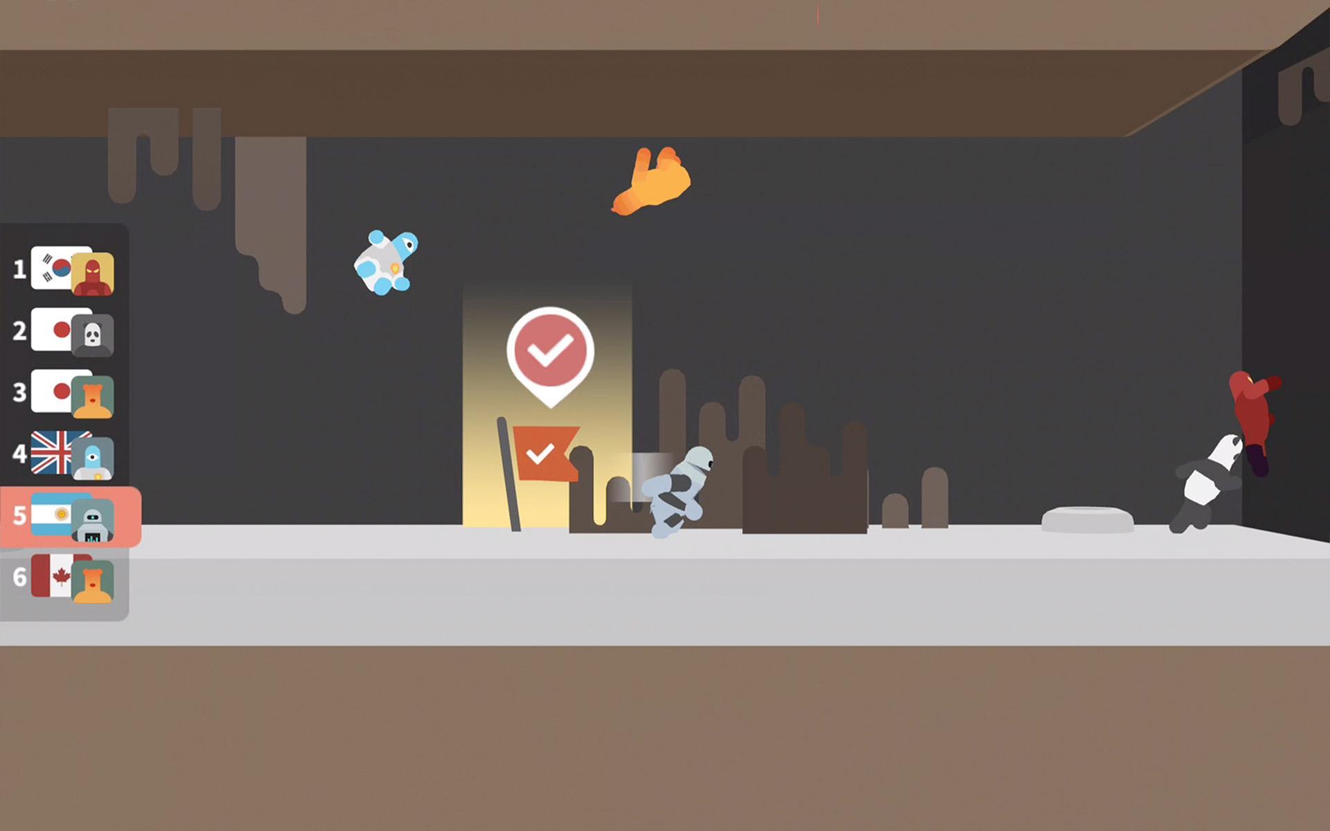 コスモレース (Cosmo Race) ゲームのスクリーンショット