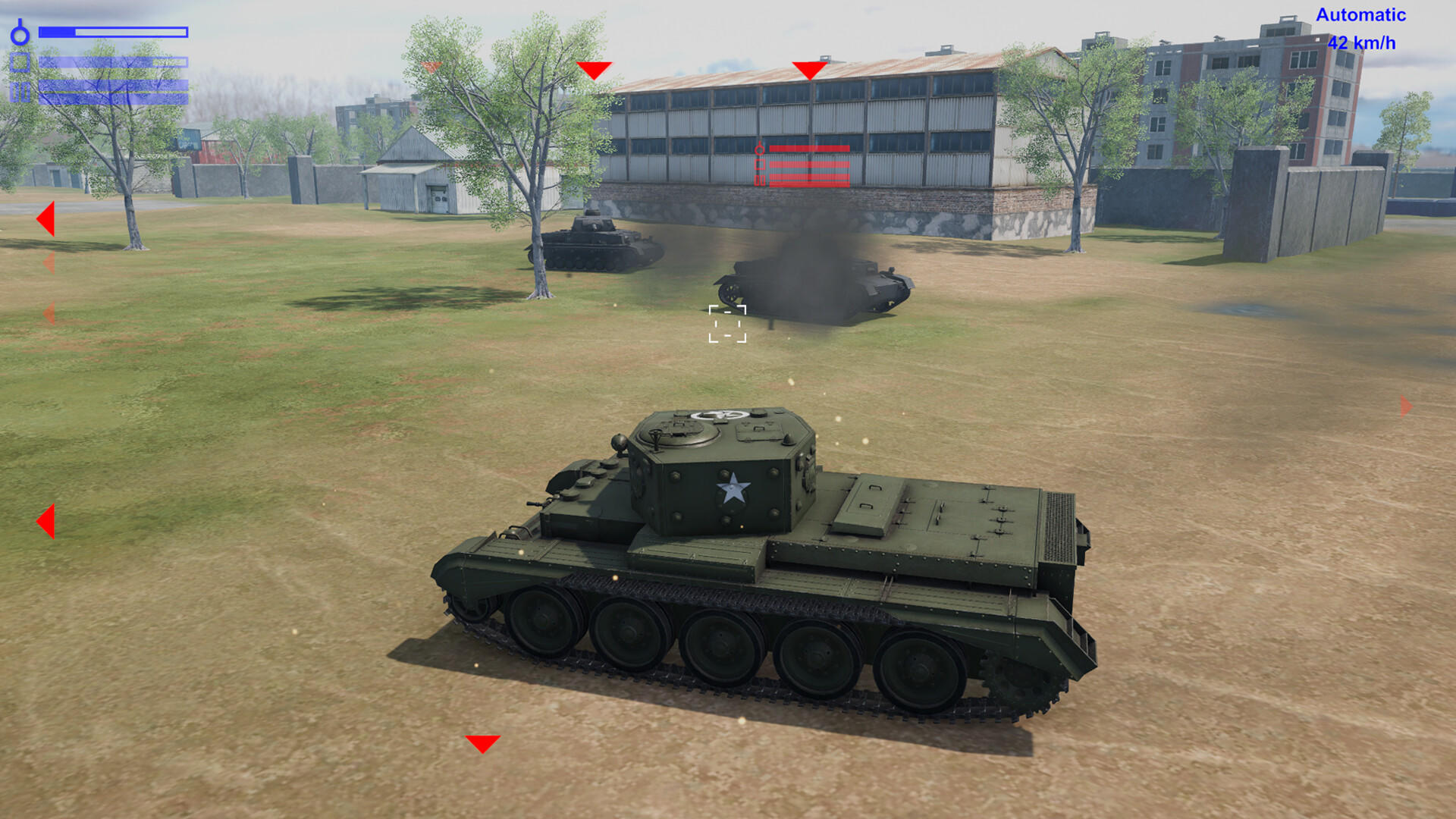 Screenshot 1 of Simulator Menembak Perang Tank 