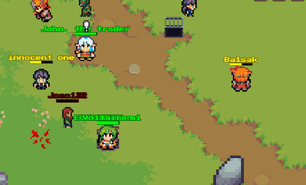 Screenshot of Definya 2D MMORPG