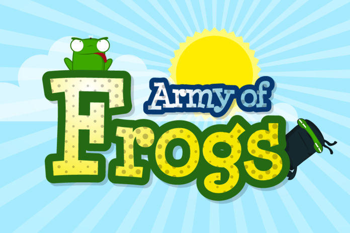 Army of Frogs HD Game Screenshot