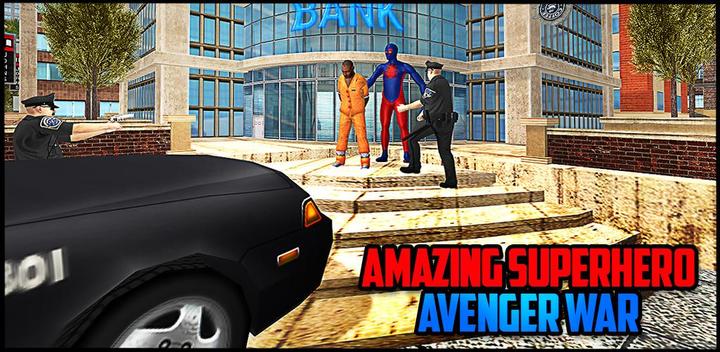 Banner of Amazing Superhero: Avenger War 1.0