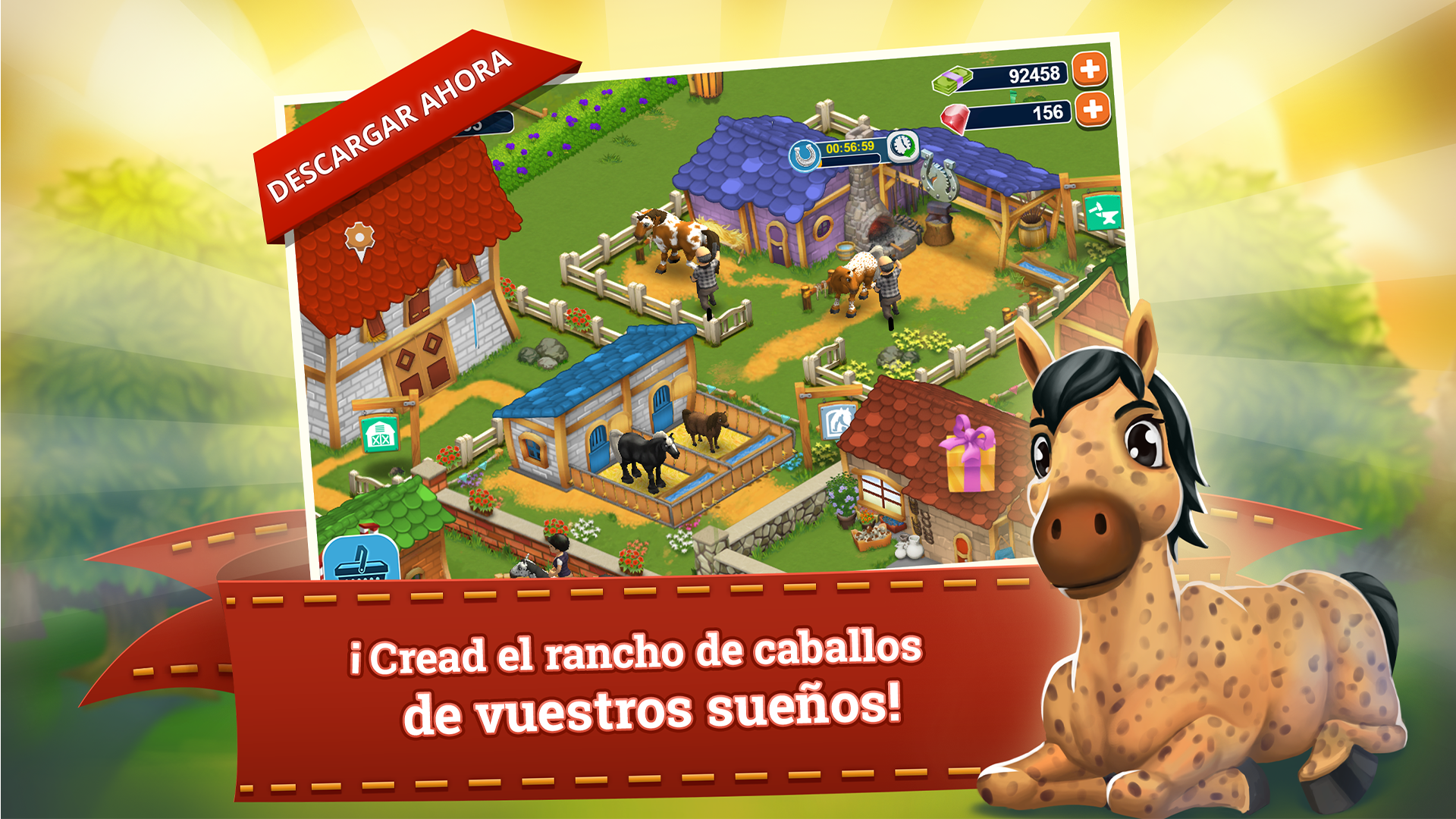Captura de Pantalla del Juego Horse Farm
