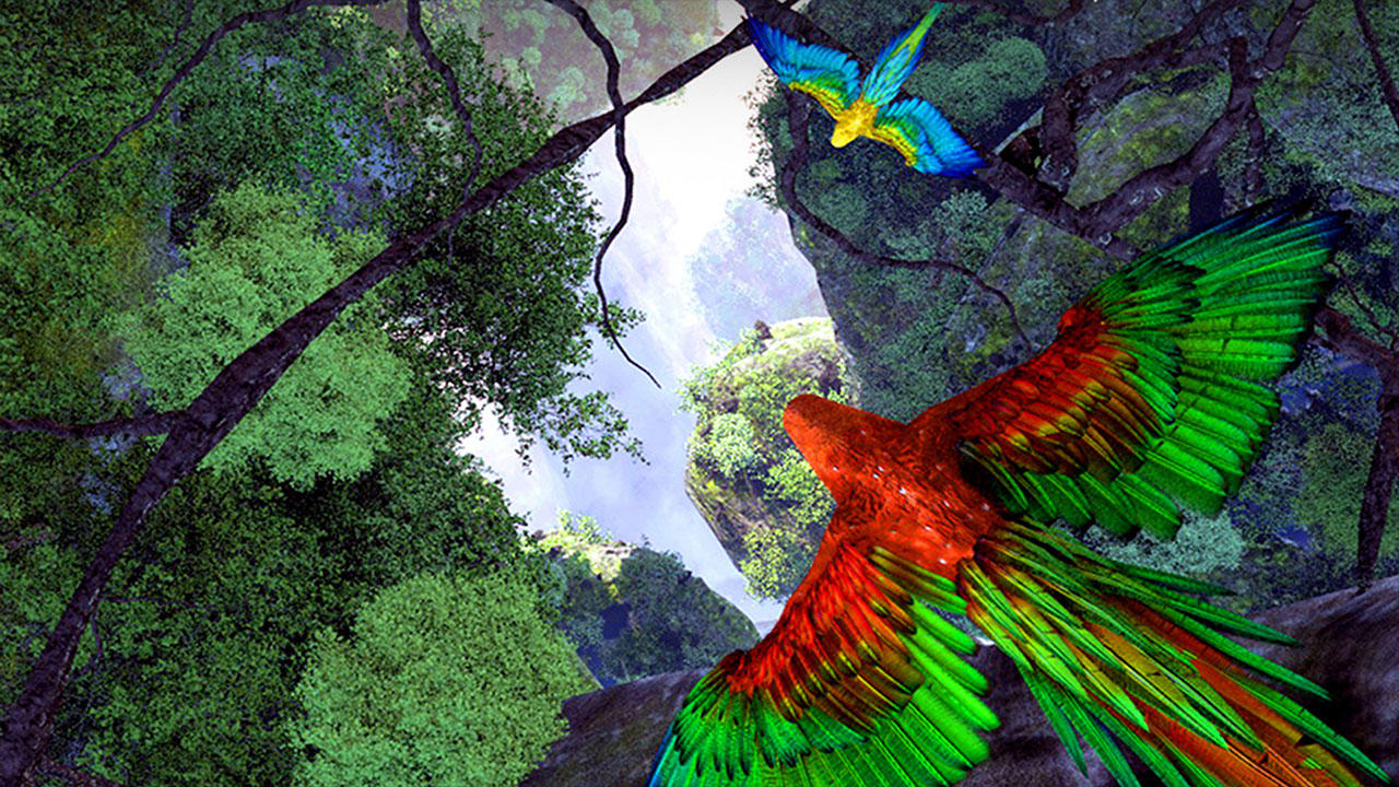 VR Sky Runners Game Screenshot