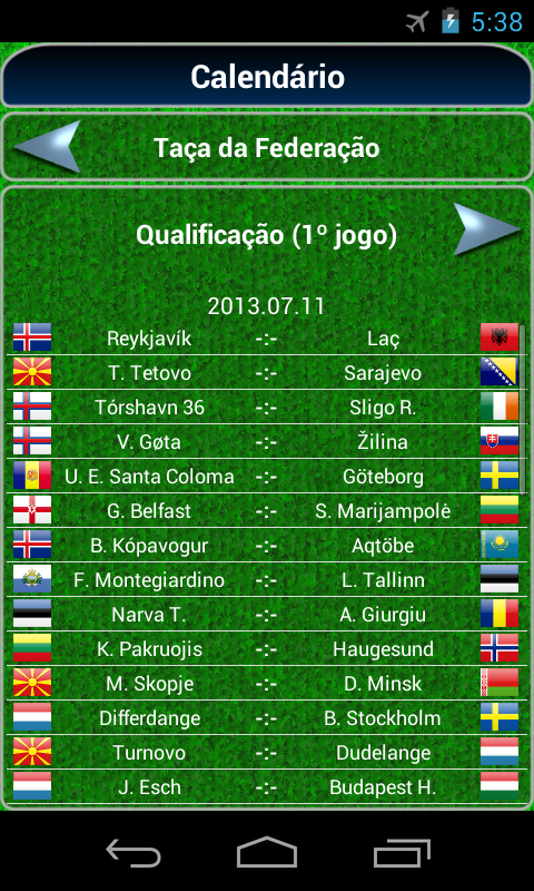 Captura de Tela do Jogo True Football 2