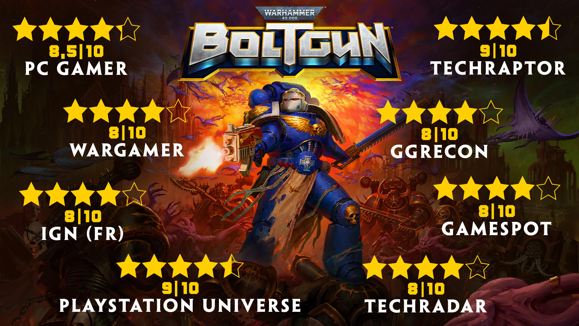 Screenshot of Warhammer 40,000: Boltgun