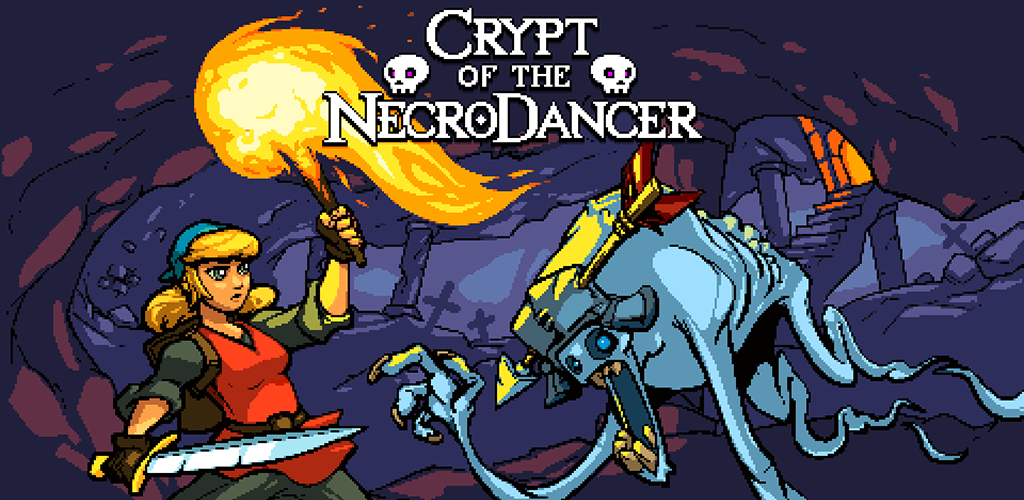 Banner of Crypt ng NecroDancer Pocket Edition 
