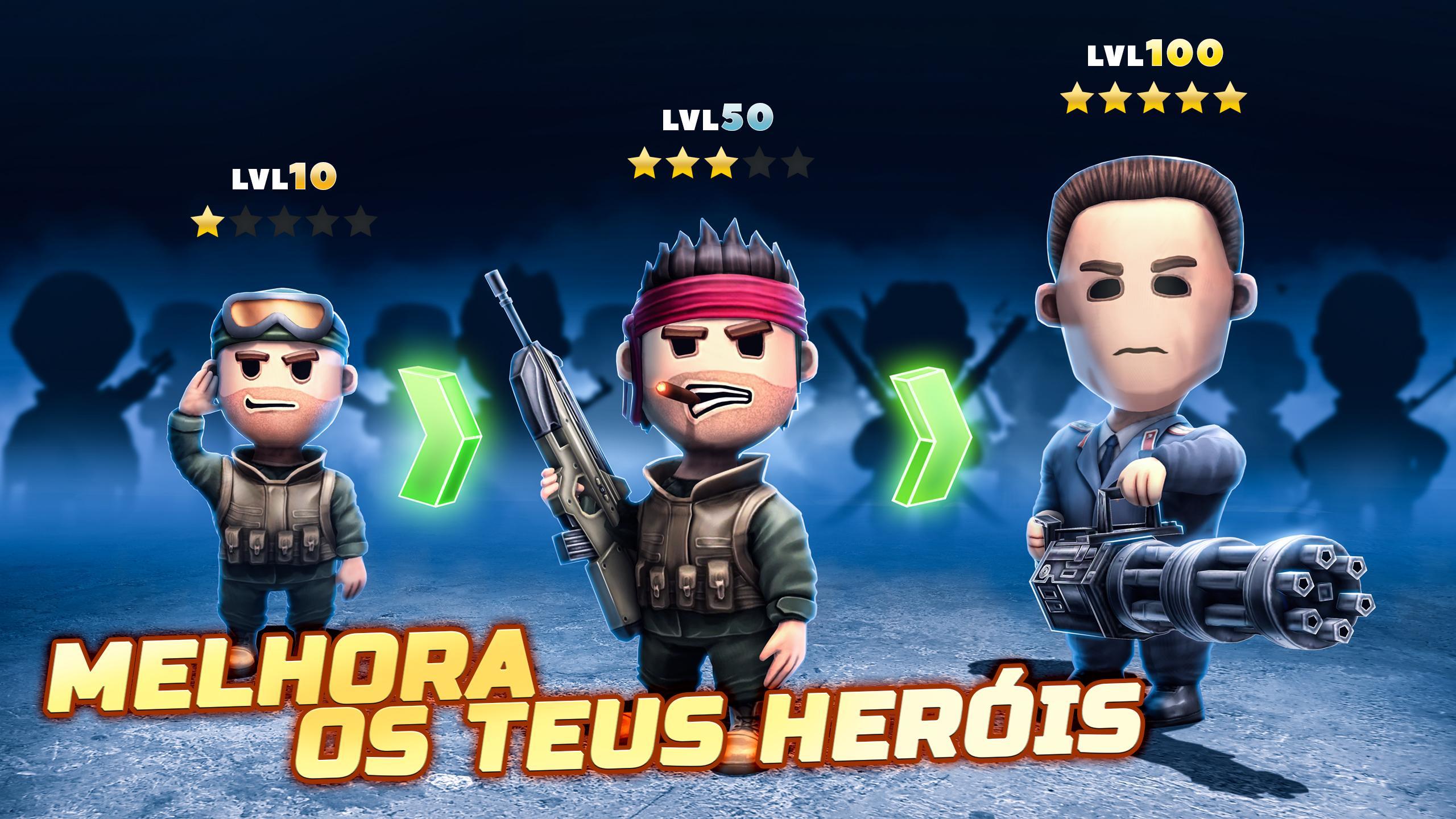 Captura de Tela do Jogo Pocket Troops: Estratégia RPG