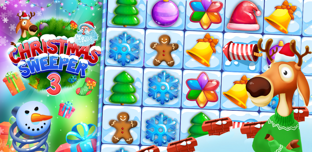 Christmas Sweeper 3 - Match-3 screenshot