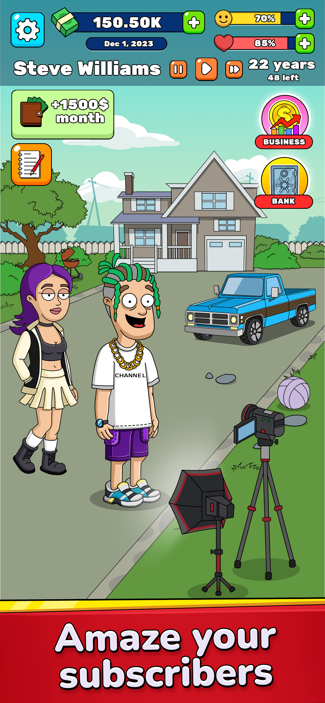 Screenshot 6 of Vlogger: Viral Streamer Guy 